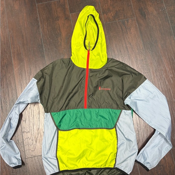 Cotopaxi Green and Yellow Jacket - Picture 1 of 6
